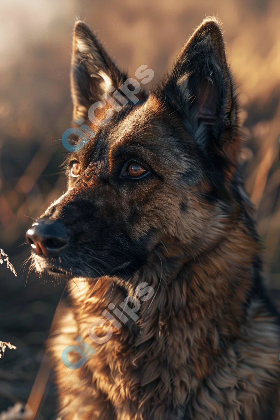 Majestic German Shepherd