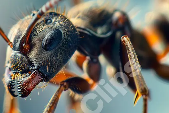Macro Ant Close-Up
