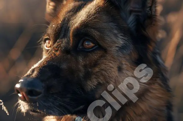 Majestic German Shepherd