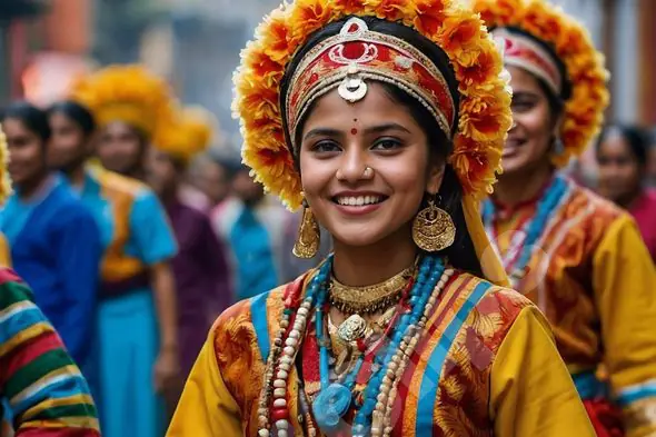 Vibrant Cultural Parade