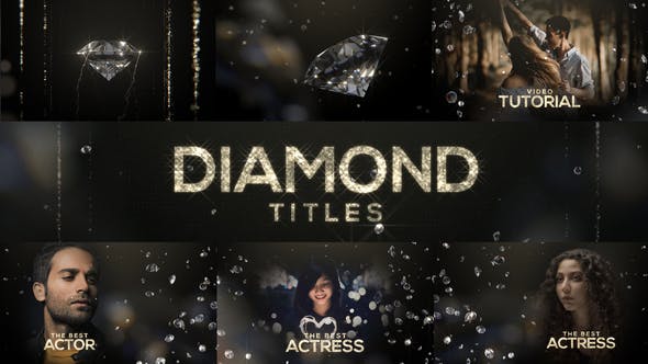 Videohive 25543458 Diamond Titles from GFXHive