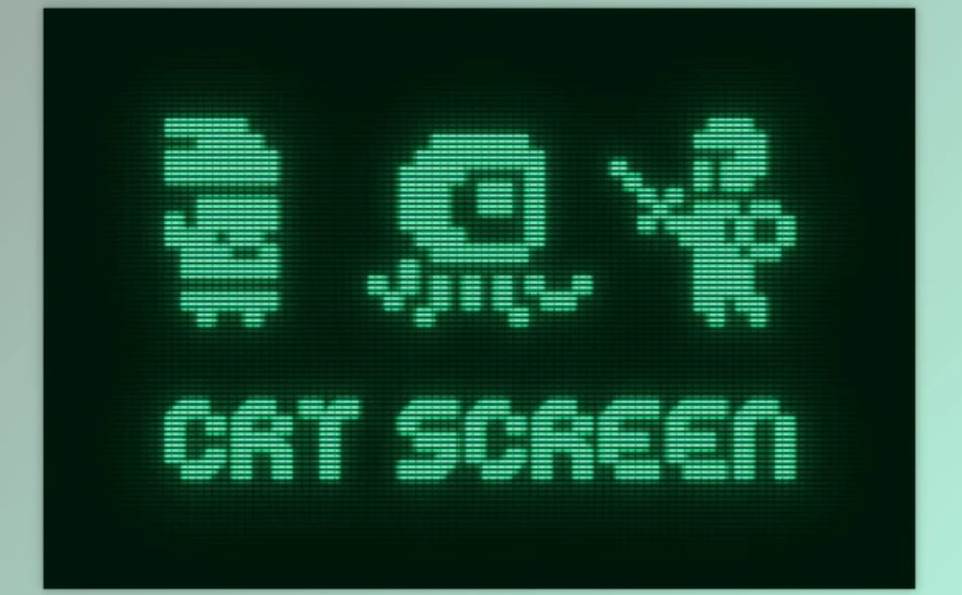 nlock Creative Brilliance with Vintage CRT Monitor Effect - 92006590