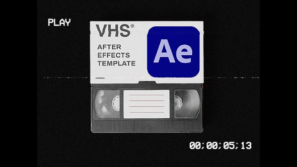 Retro VHS | After Effects Template - A Journey through Time
