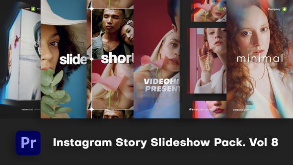 Videohive 36315928 Instagram Story Slideshow Pack. Vol8 | Premiere Pro
