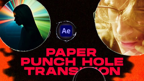 Unlock Creativity with Videohive 50824641 Paper Punch Hole Transitions