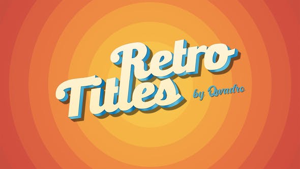 Revitalize Your Edits: Embrace Videohive 45535755 Retro Titles