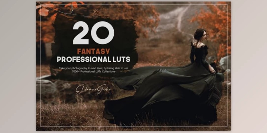 20 Fantasy LUTs Pack By Eldamar Studio, GFXHive