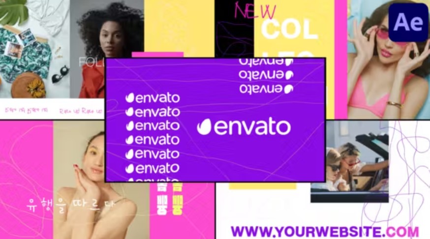 Videohive 52056136 Fashion Promo Typography for After Effects, GFXHive