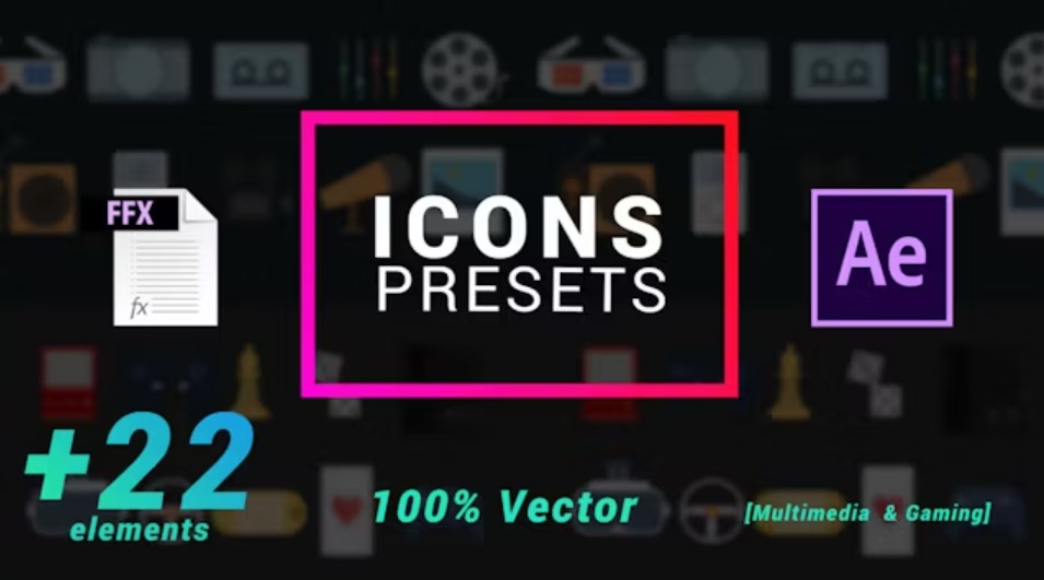 Icons Presets - Multimedia And Gaming