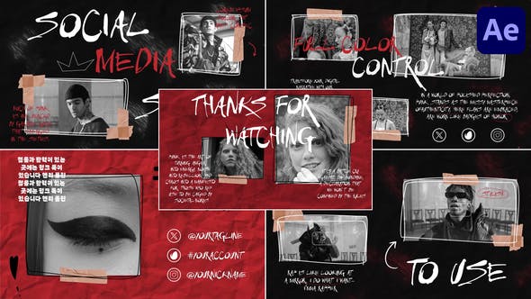 Videohive 52681209 Youtube Slides for After Effects