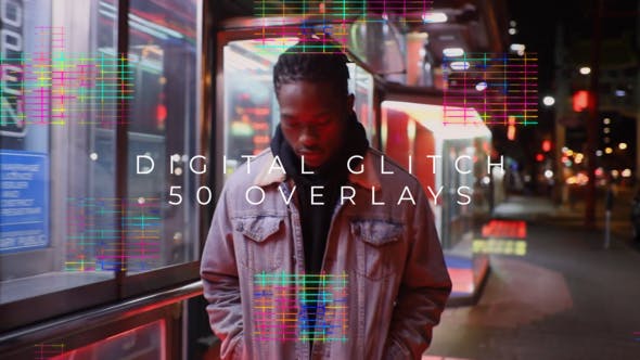 Videohive 53481469 Digital Glitch Overlays | Premiere Pro