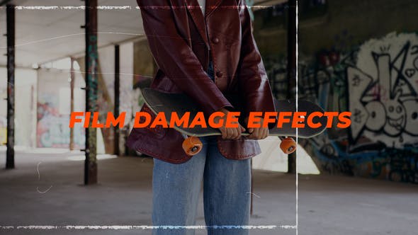 Videohive 53817643 Film Damage Effect