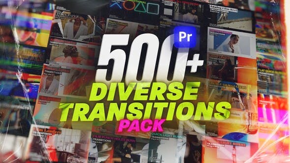 Videohive 54029369 Diverse Transitions Pack for Premiere Pro