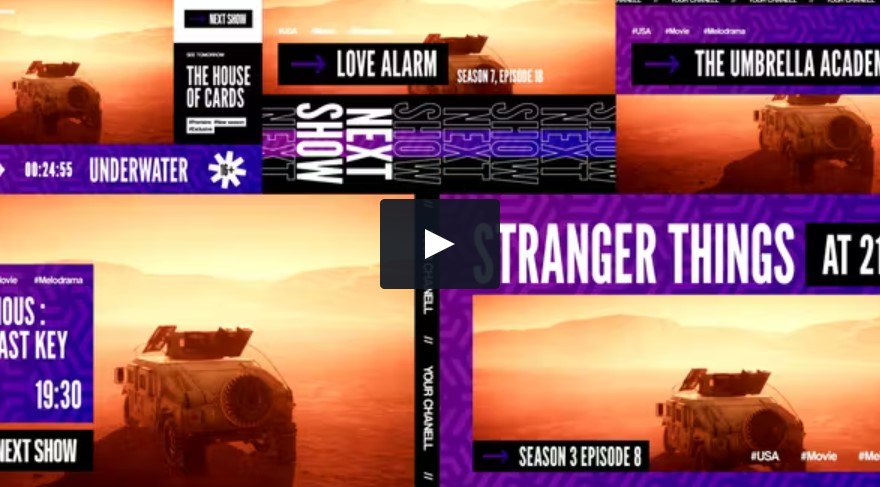 Download: Videohive 50235106 Creative Broadcast Package