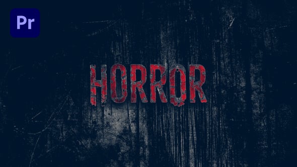 Videohive 54291720 Horror Titles for Premiere Pro | GFXHive