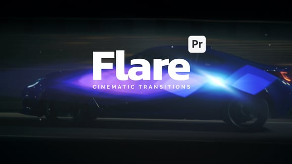 Videohive 54893154 Cinematic Flare Transitions for Premiere Pro