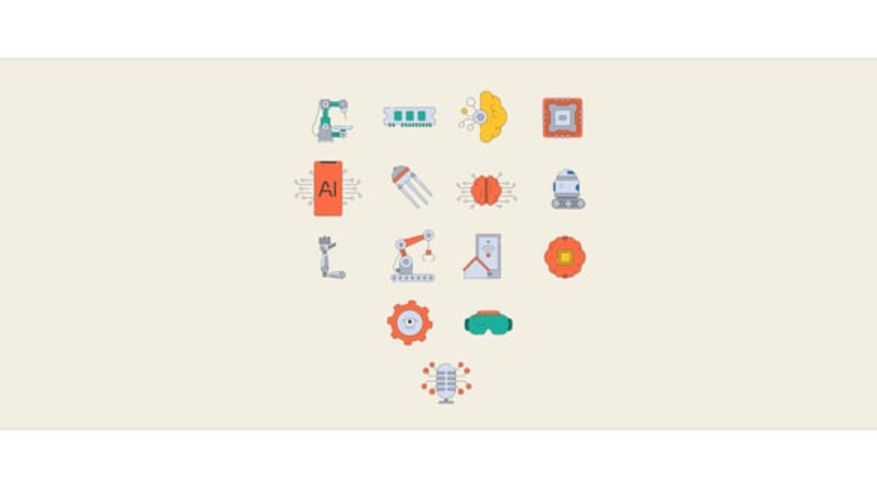 Videohive 55525849 Artificial Icons vol. 2: Enhance Your Videos with Sleek, Resizable Icons