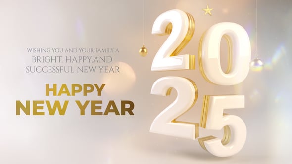 Download Videohive 55829440 New Year Wishes 2025 From GFXHive
