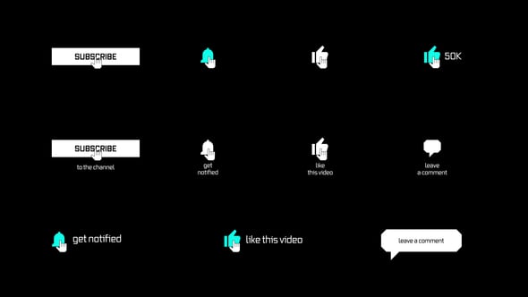 Videohive 56120077 Glitch YouTube Pack for Premiere Pro