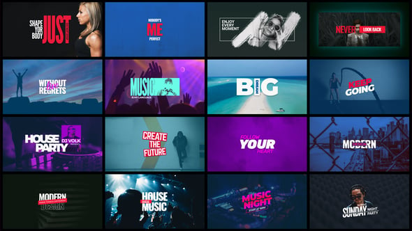 Videohive 56135247 Titles | MOGRT