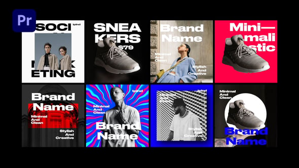 Videohive 56256525 Social Media Marketing Template for Premiere