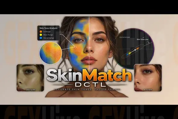 SkinMatch DCTL for DaVinci Resolve by Passion Fuels Ambition - Skin Tone Color Grading Tool