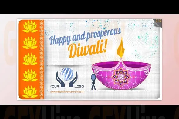 Happy Diwali Greeting – Animated Festival After Effects Template by Videohive (17790620)