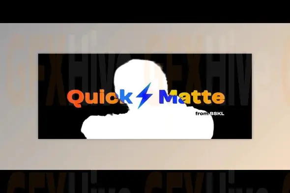 Quick Matte for After Effects and Premiere Pro by Aescripts v2.1.7 for Win, Mac