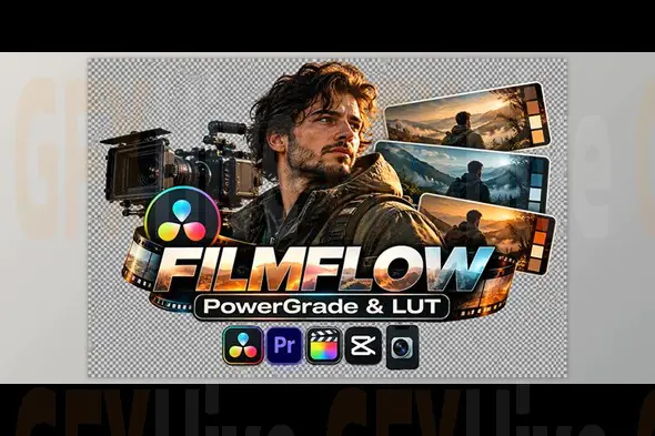 FILMFLOW - PowerGrade & LUT Pack by Anton Hangschlitt