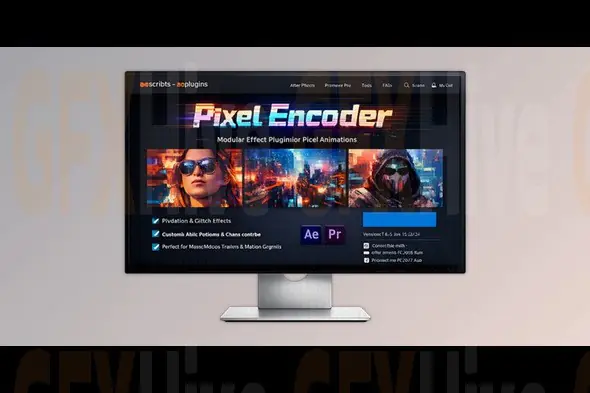 Aescripts - Pixel Encoder v1.7.1 for Win, Mac