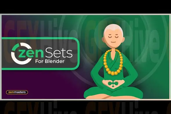 Blender - Zen Sets Addon v3.0.3.1