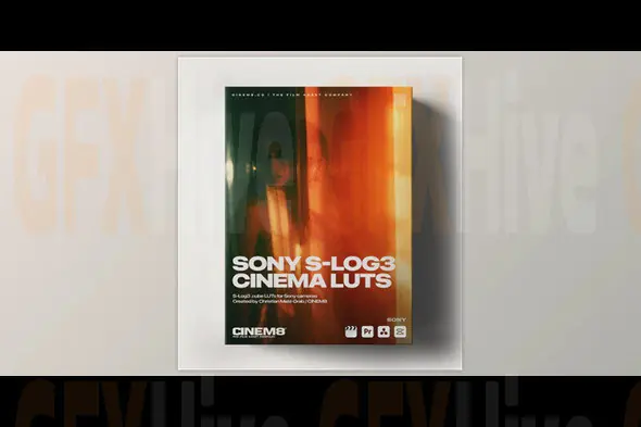 Cinem8 - Sony S-Log3 Cinematic LUTs