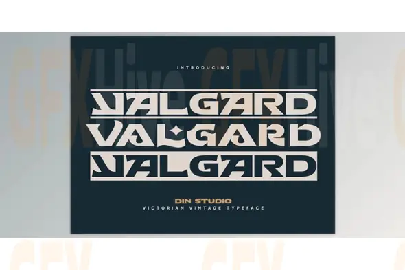 NATHATYPE - Valgard Font