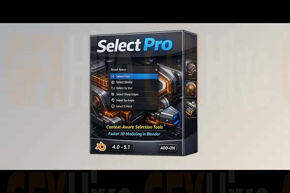 Select Pro by Superhive Market v1.3.0 for Blender (Win, Mac, Linux)