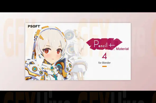 PSOFT Pencil+ Download 4 Line for Blender v4.1.3 + Render App v4.1.1 + SampleFiles