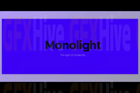Myfonts - Monolight Font Family