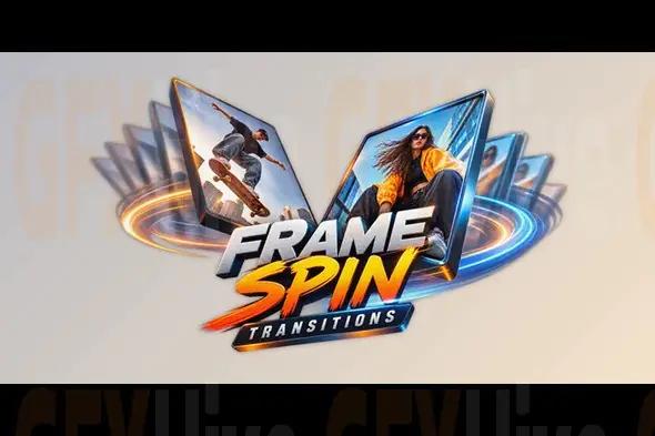Frame Spin Transitions for After Effects by Videohive (64717272)