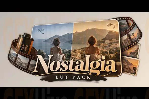 Nostalgia LUT Pack by Julian Papis - Cinematic Film Look LUTs
