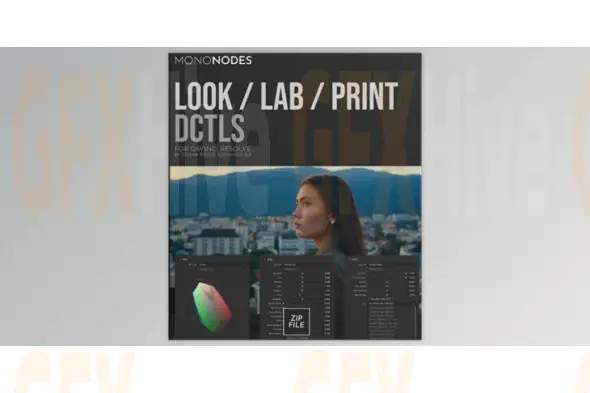 Mononodes - Look Lab Print DCTLs 3.0 for Davinci Resolve