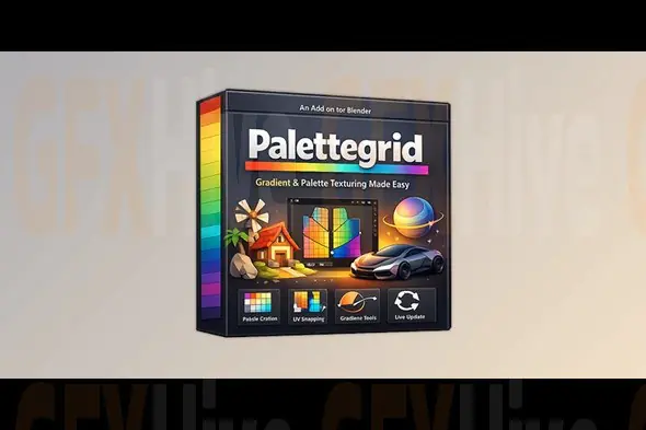 Palettegrid - Blender Addon by Superhivemarket v1.3.0