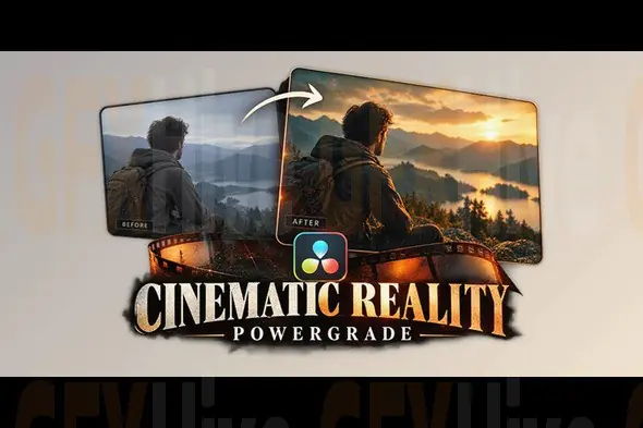 Cinematic Reality PowerGrade for DaVinci Resolve by illkoncept