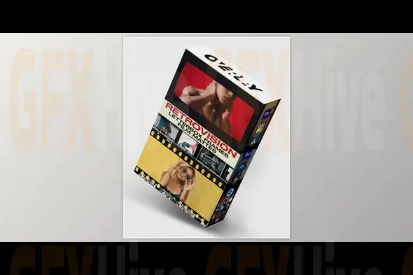 OverlayFX - Retrovision - Letterbox Frames & Film Mattes Collection