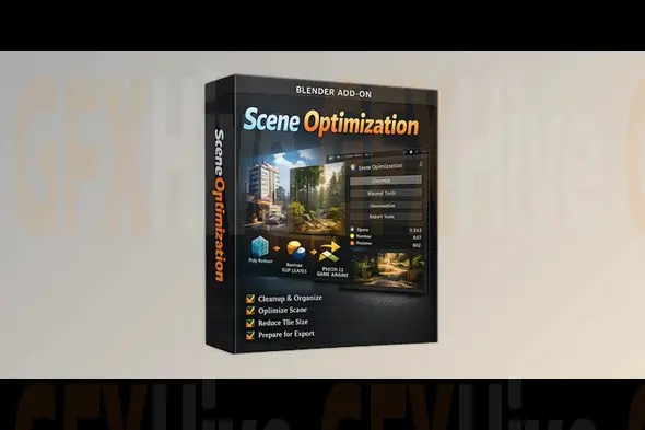 Scene Optimization – Blender Addon for Optimizing Models With Camera v2.1 by Superhive Market