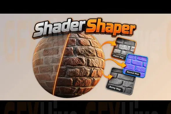 Shader Shaper Addon for Blender by SuperhiveMarket v1.5.3