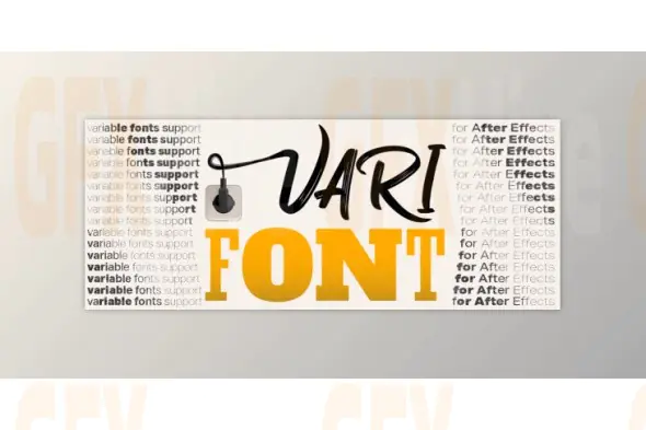 Aescripts - VariFont 2.3.0 (Win, Mac)