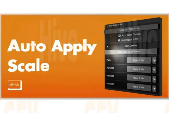 Blender - Auto Apply Scale 2.0