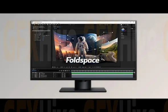 Foldspace - 3D Surfaces in After Effects by Aescripts v1.4.2 for Win and Mac