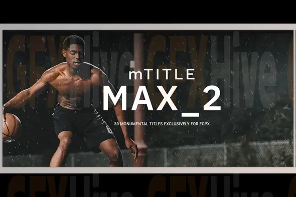 MotionVFX - mTitle MAX 2