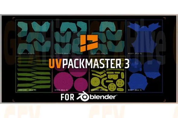 Blender - UVPackmaster 3.4.3