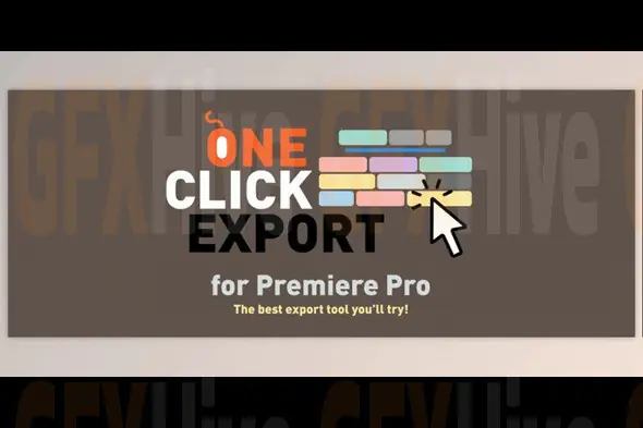 Aescripts One Click Export v1.2.4